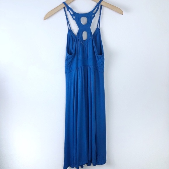 ELLA MOSS Soft Blue Midi dress - small - Picture 5 of 8